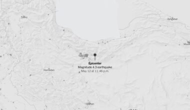 Earthquake Shakes Tehran, Where Nerves Are Already Strained by Iran War
