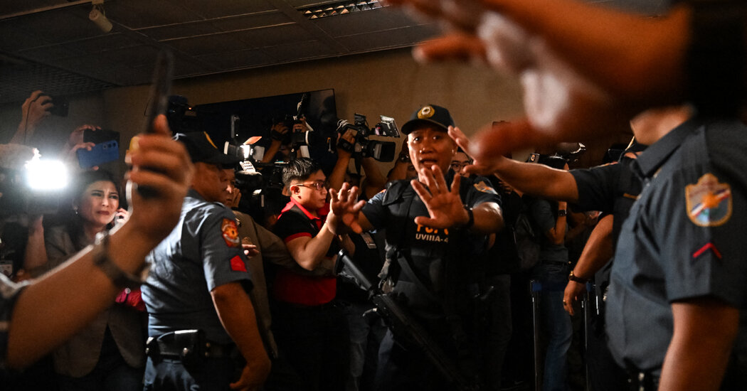 Chaos in Philippines Senate as Duterte Ally Faces Arrest