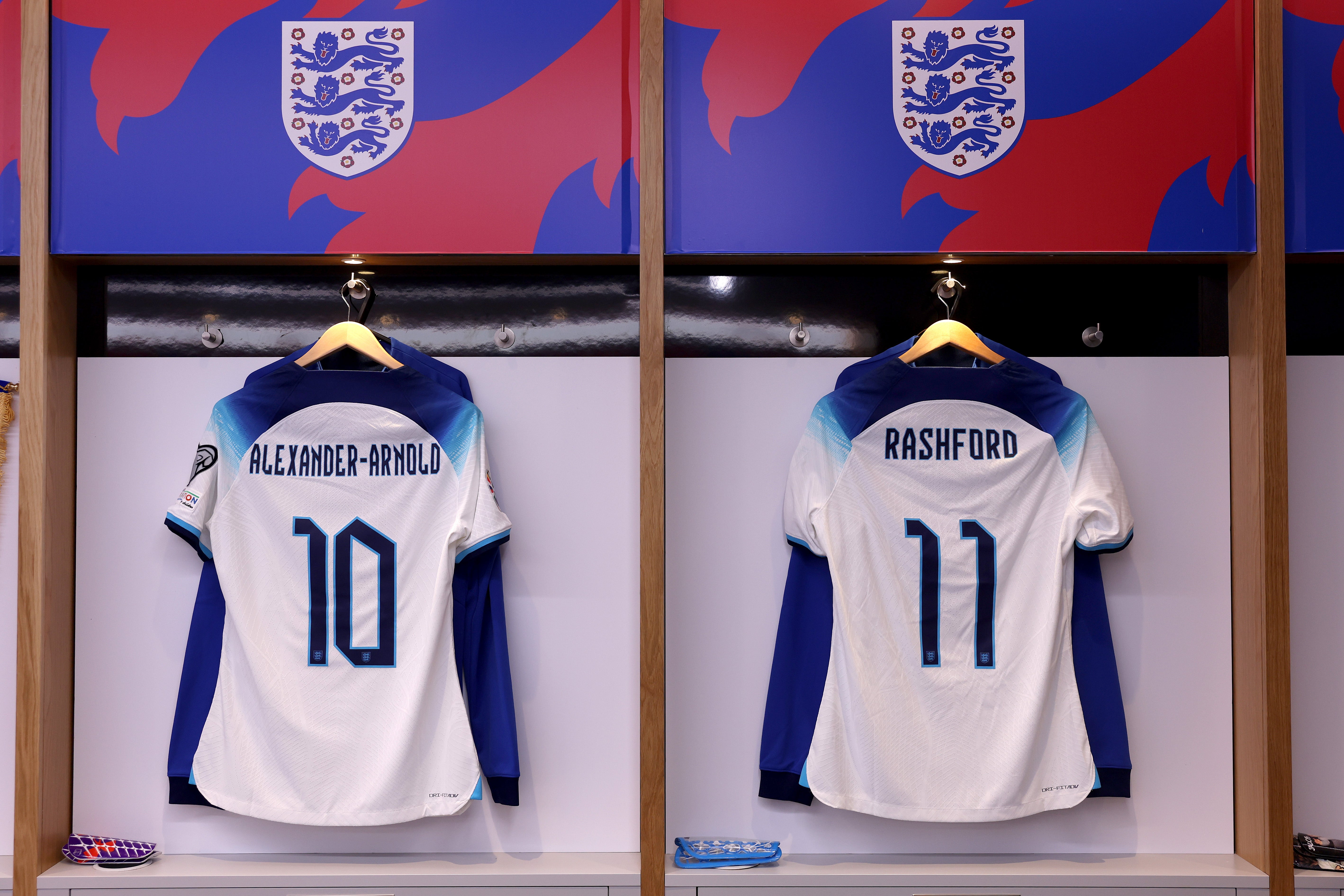 Trent Alexander-Arnold and Marcus Rashford have been regular colleagues for England