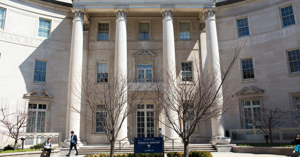 Justice Dept. Accuses Yale Medical School of Discriminating Against White and Asian Applicants