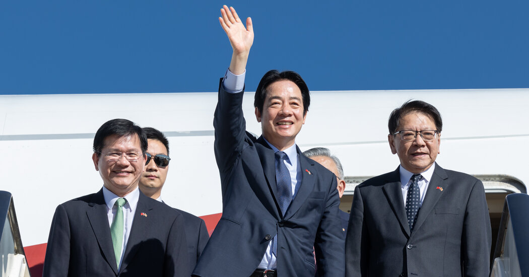 Inside the Secret Mission to Fly Taiwan’s President to Africa