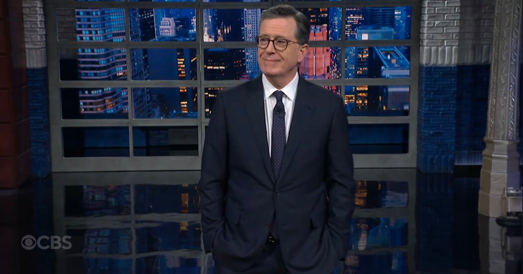 Stephen Colbert Slams ‘Trump’s Fabulous Billionaire Boys Trip’