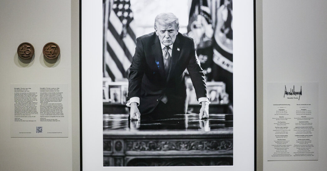 Smithsonian Adds Back Impeachment Language to Label on Trump Portrait