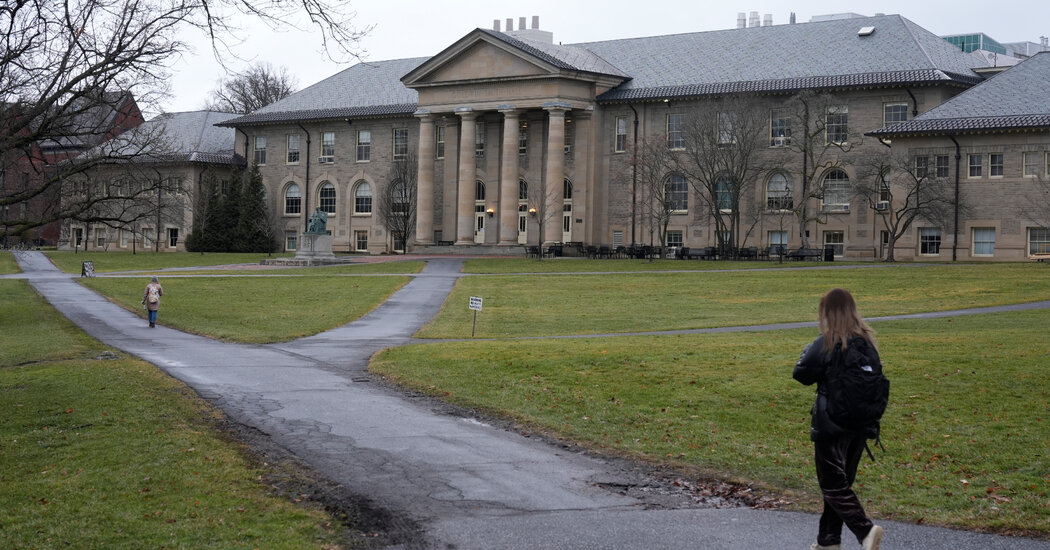 Cornell Criticizes Students After Its President Bumps Them With His Car