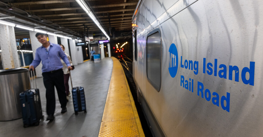 Long Island Rail Road Strike Shuts Down Busiest U.S. Passenger Rail Service