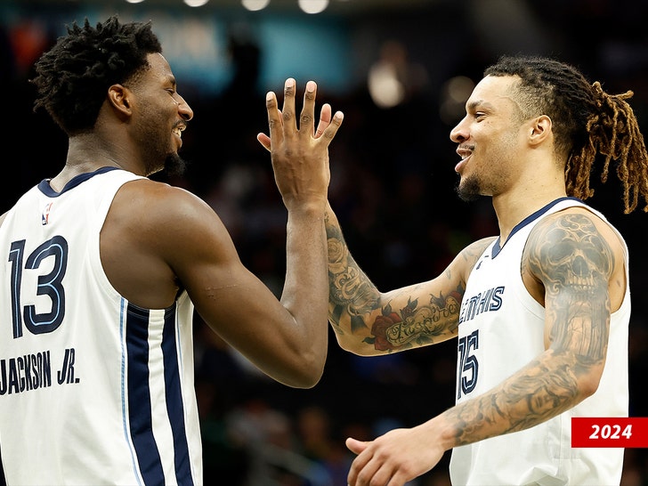 jaren jackson jr and brandon clarke 2024 getty 1
