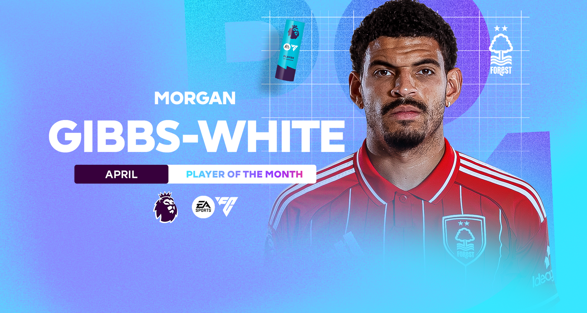 Gibbs-White wins his first EA SPORTS Player of the Month award