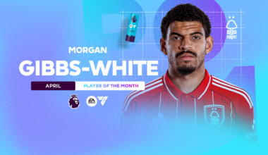 Gibbs-White wins his first EA SPORTS Player of the Month award