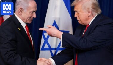 Donald Trump calls on Arab nations to recognise Israel as part of Iran war deal