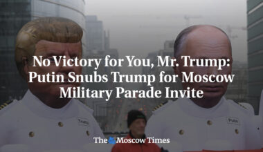 No Victory for You, Mr. Trump: Putin Snubs Trump for Moscow Military Parade Invite