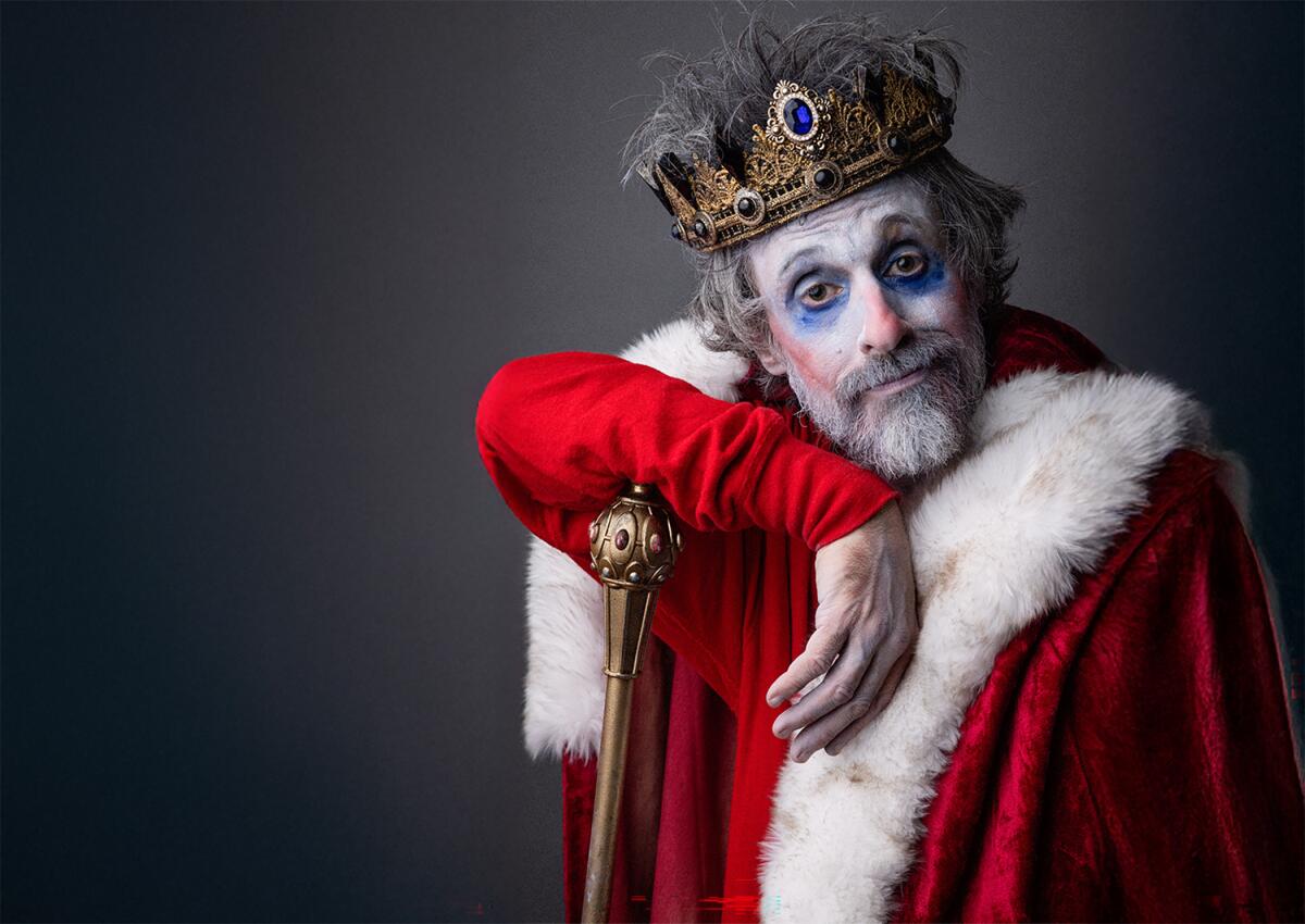 Henri Lubatti in "Exit the King" at A Noise Within.