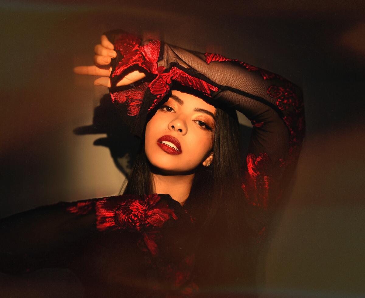 Lucía performs Tuesday at the Carpenter Center in Long Beach.