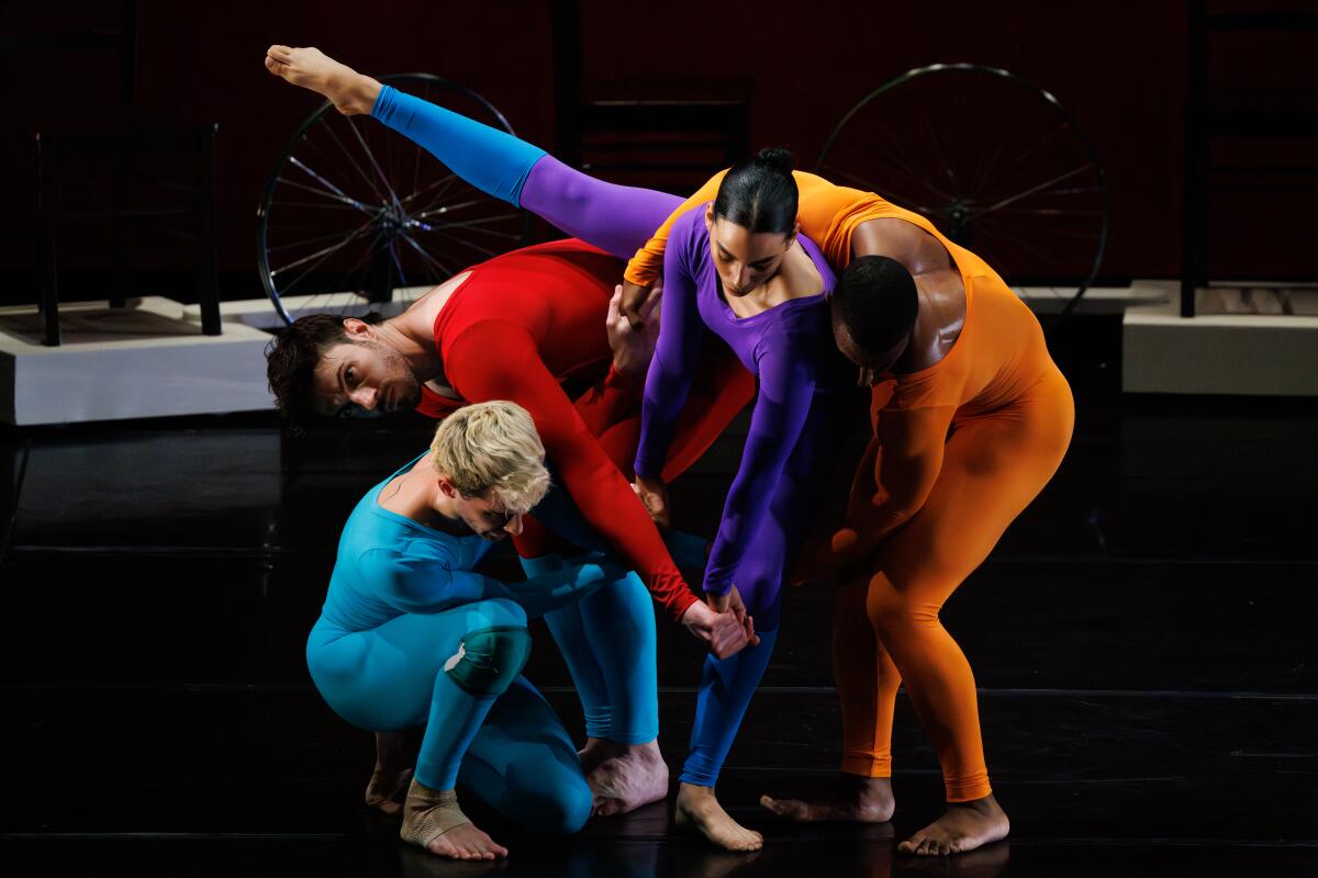 "Dancing with Bob: Rauschenberg, Brown & Cunningham Onstage" at the Wallis, May 7 to 9.