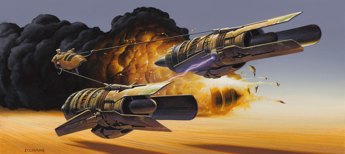 Art from "Star Wars."