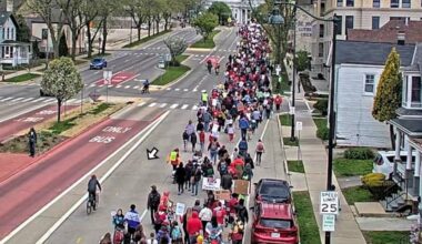 3,000 people estimated to have participated in May Day march