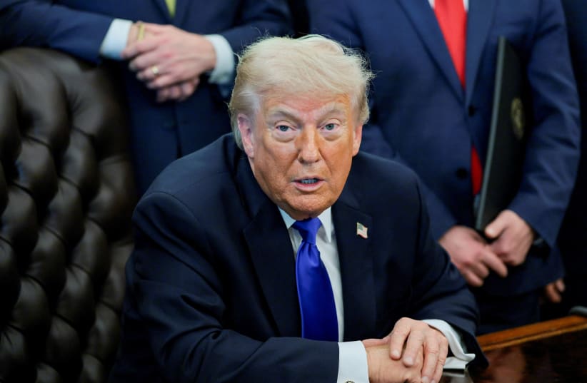 US President Donald Trump pictured in the Oval Office, April 30, 2026; illustrative.