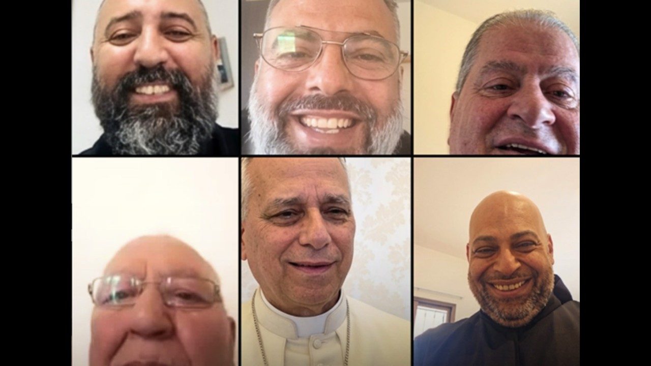 Pope Leo XIV video-calls priests in southern Lebanon