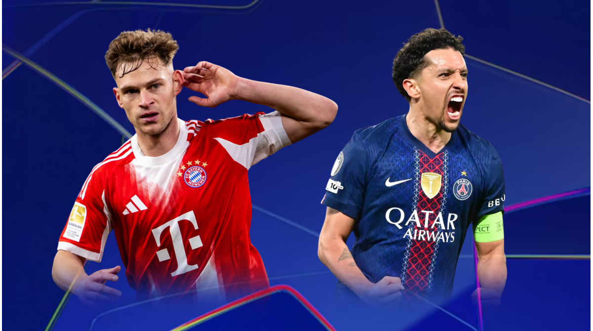 Bayern Munich vs PSG combined XI based on Champions League games