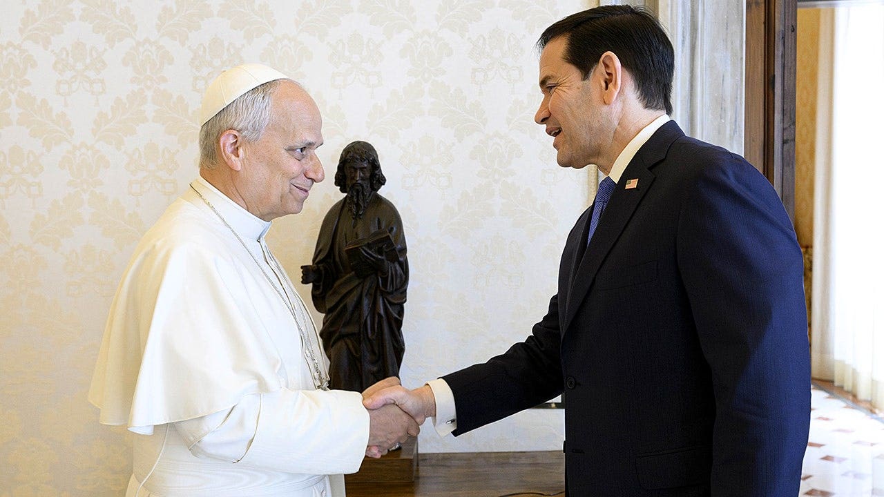 Rubio meets Pope Leo at Vatican to discuss Iran nuclear tensions amid US talks
