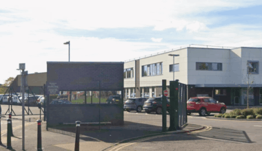 School plunges into lockdown with pupils 'hiding under desks' as police race to scene