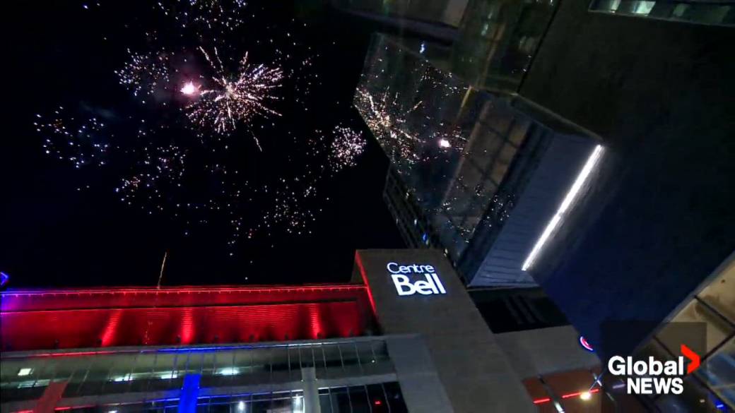 Click to play video: 'Habs fever hits hard after Game 7 win'