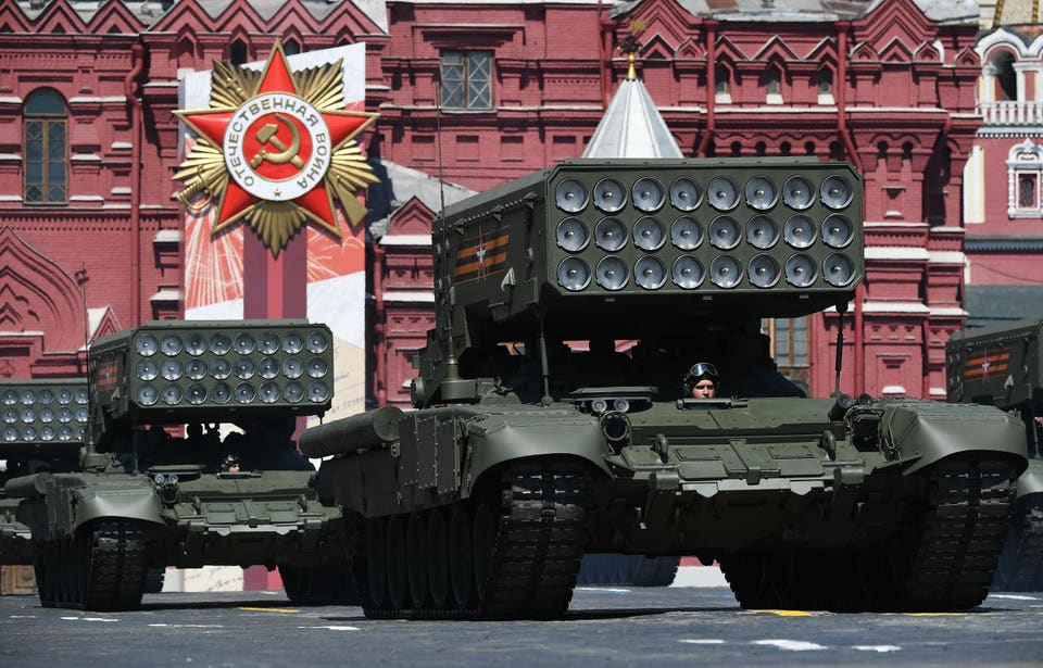 Russia Holds 75th Anniversary Victory Parade Marking Triumph Over The Nazis In WWII