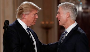 Trump Again Attacks Supreme Court Justices Gorsuch And Barrett—Warns About Wrong Ruling On Immigrants