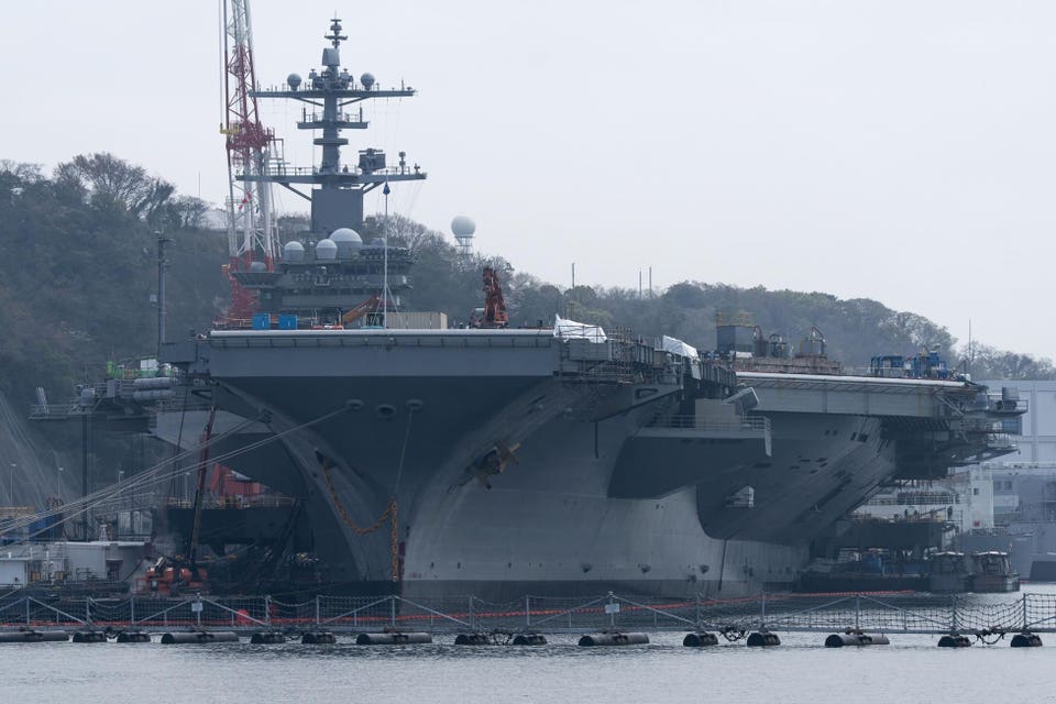 USS George Washington Stations In Japan