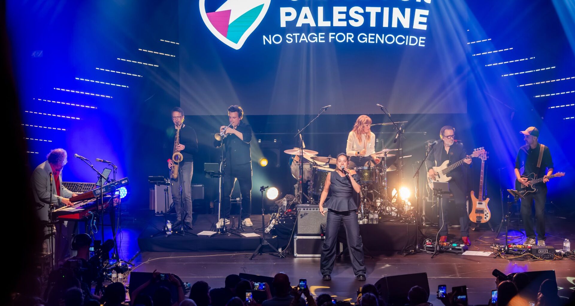 Alternative shows counter Eurovision amid larger protest over Israel's participation