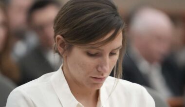 Watch live: Kouri Richins sentenced for murdering husband; her sons say they fear her