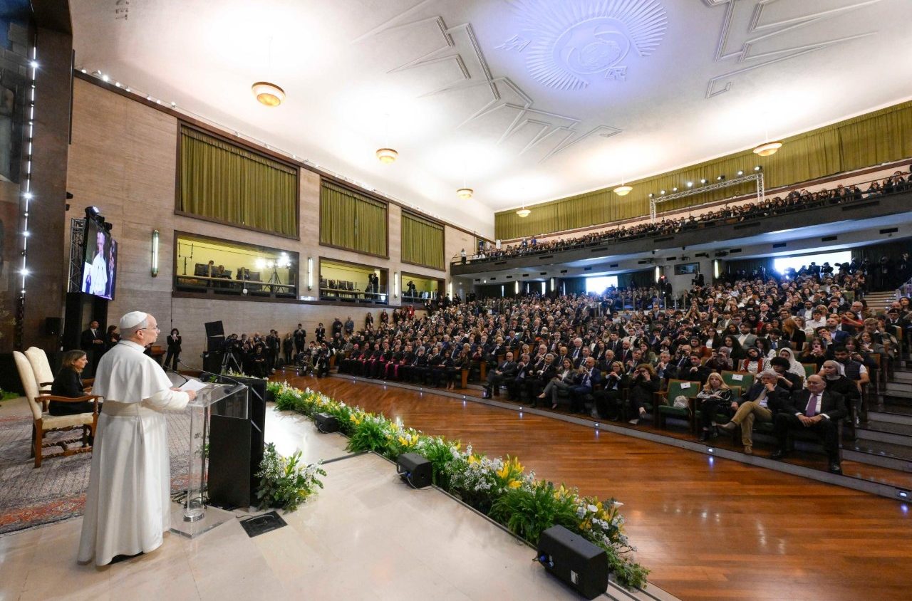 Pope Leo to Rome's Sapienza University: ‘Be artisans of true peace’