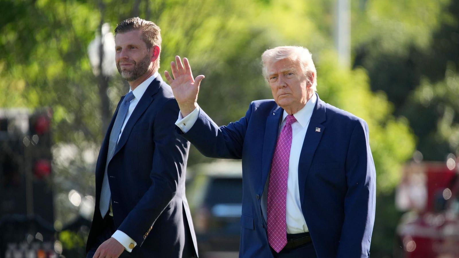 Trump’s Stock Trades Come Under Fire—Eric Trump Insists They’re Fine