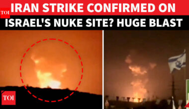 Massive Explosion Hits Israel’s ‘Nuclear, Missile Hub’; Iran’s First Strike Move?