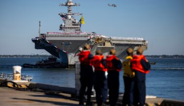 USS Ford returns home after record deployment supporting Iran war, Maduro's capture
