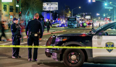 3 dead, 5 injured after car hits people outside Oakland store