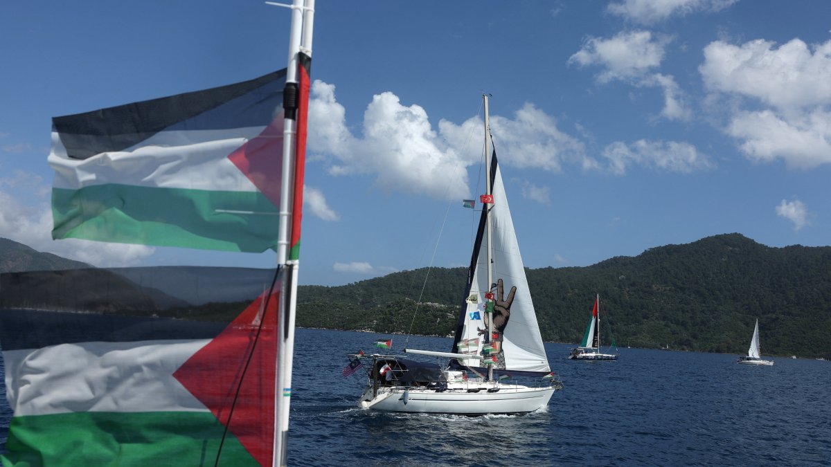Irish president’s sister among Gaza flotilla activists detained by Israel