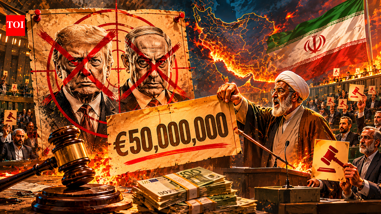 Iran plans €50 million bounty on 'gambler' Donald Trump, 'child-killer' Netanyahu for 'whoever sends them to hell'