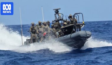Israel says no live ammunition used by troops filmed firing at Gaza flotilla boats