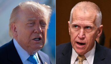 Trump Rants Against 'QUITTER!' Thom Tillis For 'Screwing' The GOP