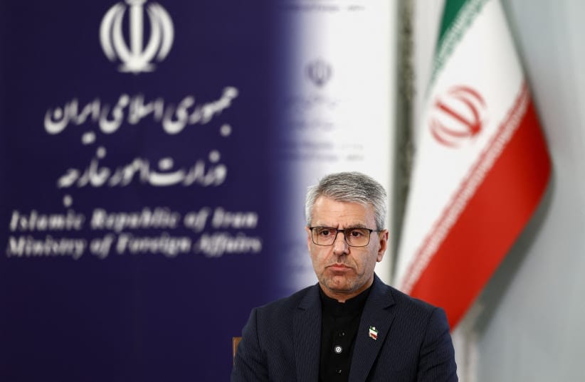 IRAN'S FOREIGN Ministry spokesman Esmaeil Baghaei attends an interview, amid the US-Israeli conflict with Iran, in Tehran, Iran, April 5, 2026.