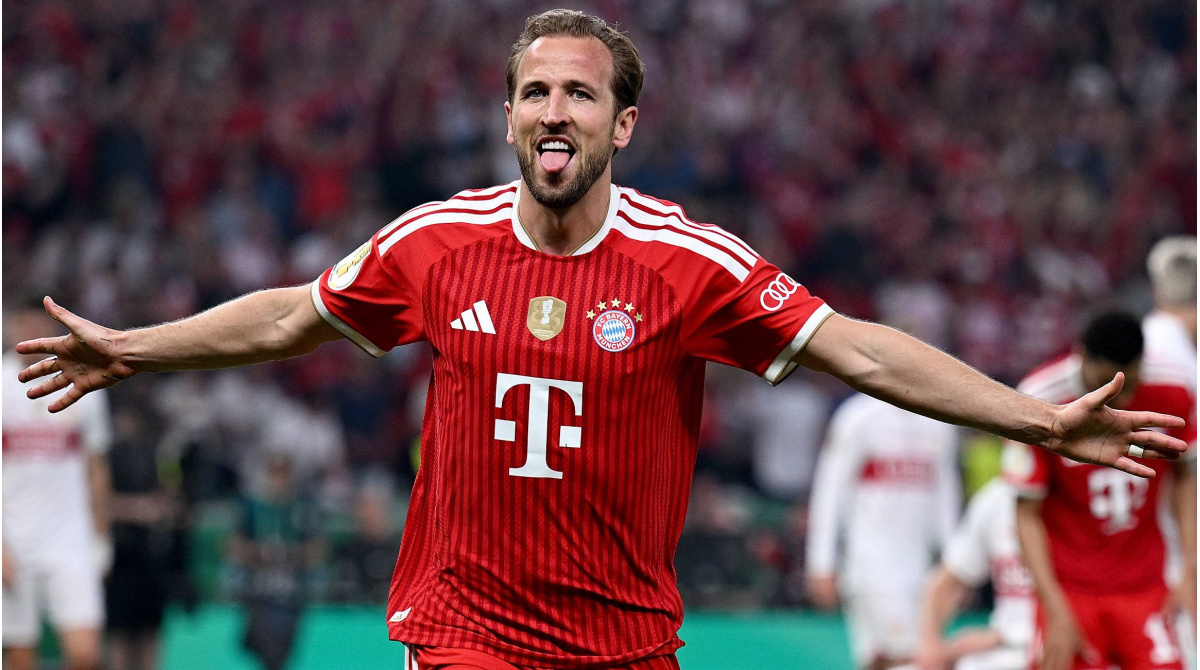 Harry Kane hattrick – Bayern Munich secure first double since 2020