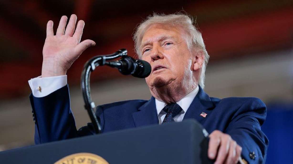 Trump says framework of Iran deal 'largely negotiated,' with provision to reopen strait