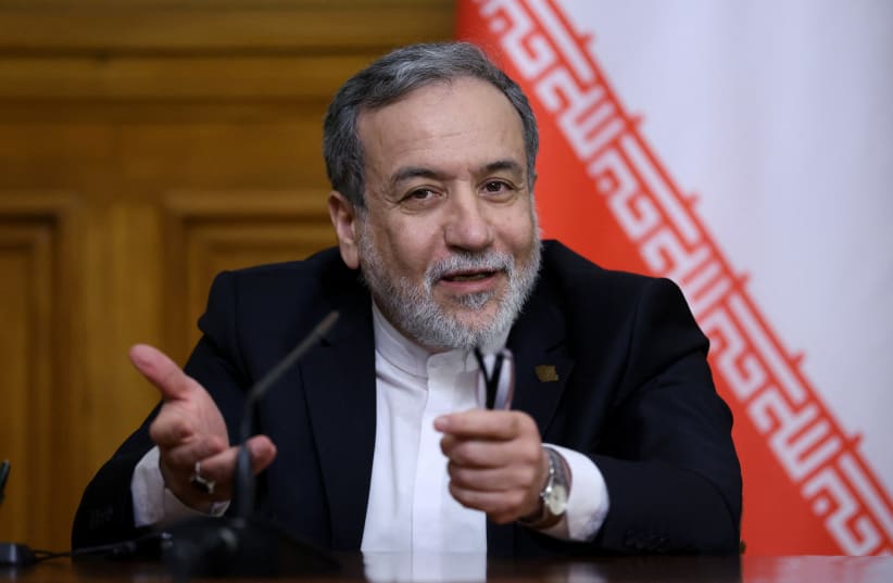 Iranian Foreign Minister Abbas Araghchi speaks in Moscow, December 17, 2025; illustrative.