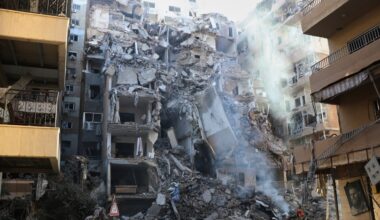 Israel strikes Beirut southern suburb ahead of crucial Washington talks
