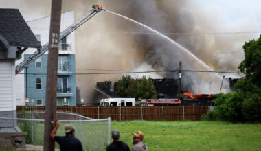 At least 3 dead in 'enormous' Dallas apartment fire after explosion