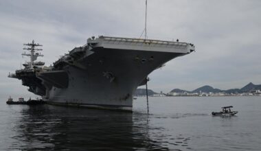 Oldest Active Navy Aircraft Carrier To Make Final Overseas Port Call