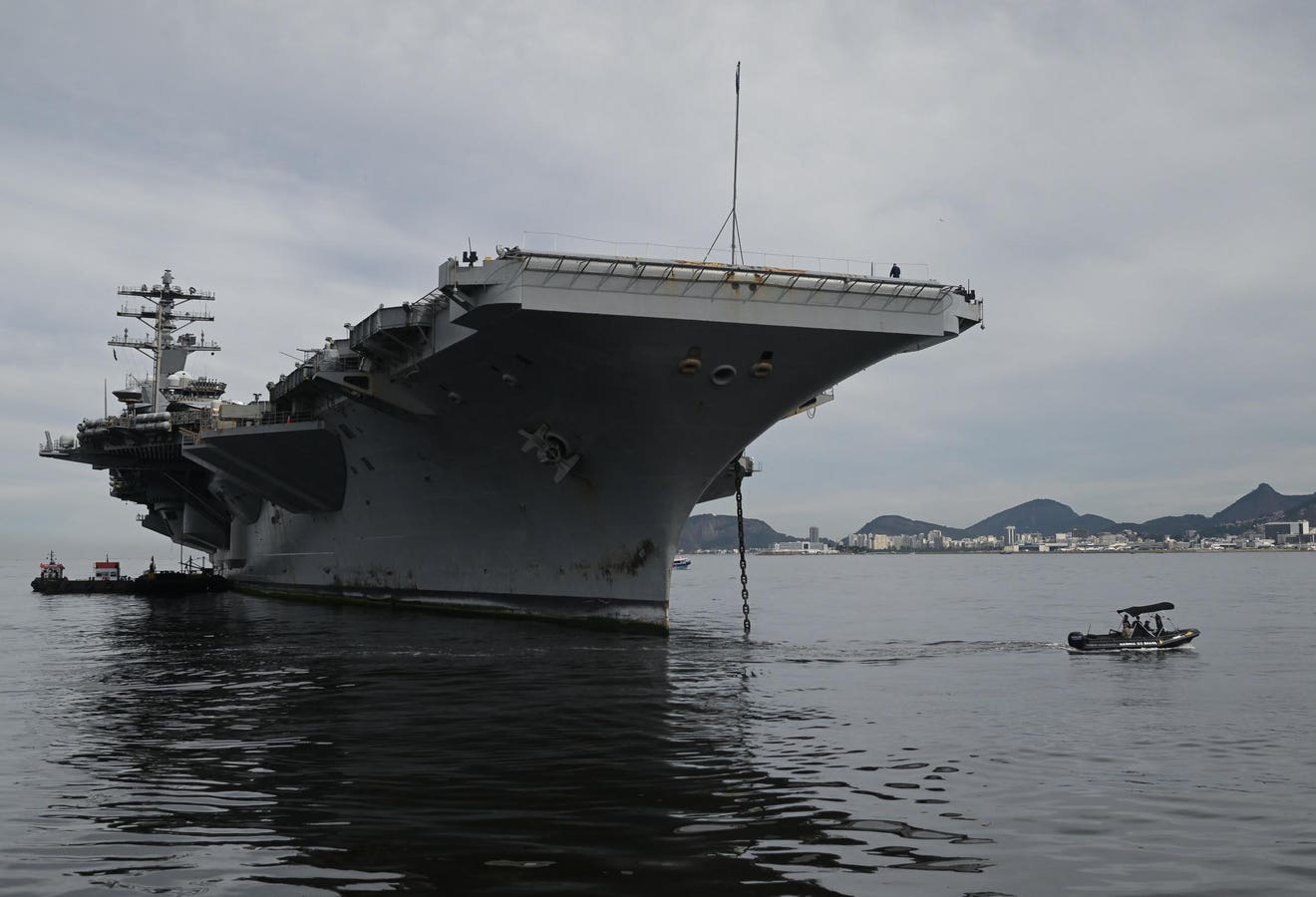 Oldest Active Navy Aircraft Carrier To Make Final Overseas Port Call