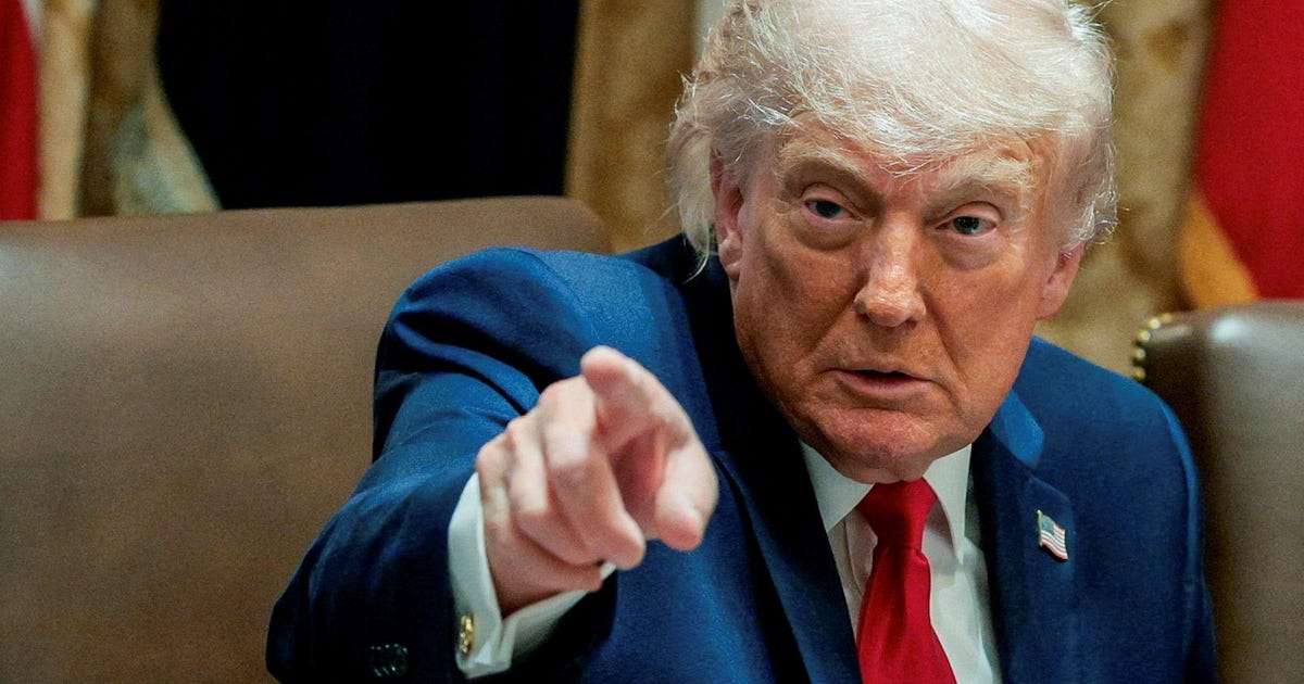 Trump Says U.S. Spared Iran's Military Because It Is 'Somewhat Moderate'