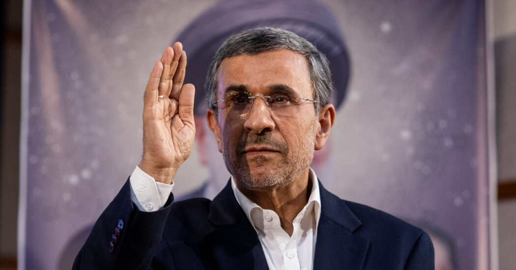 Early War Goal Was to Install Hard Line Former President as Iran’s Leader