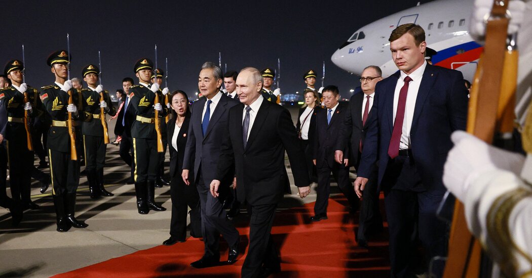 As a Weakened Putin Follows Trump to Beijing, Iran War Offers an Opening